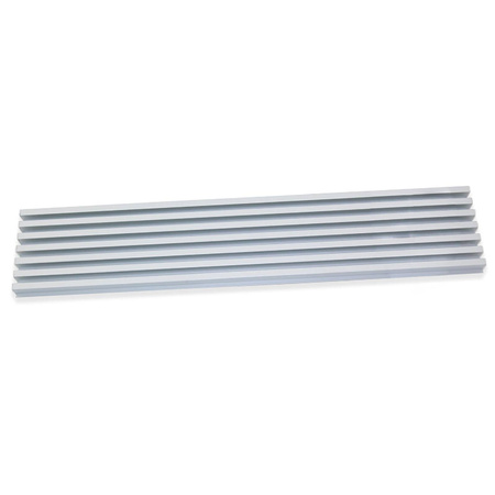 Kratka wentylacyjna do mebli 600 mm Anodowany mat Emuca
