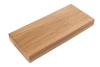 Półka drewniana dębowa 130x30x4cm w zestawie z 3 trzpieniami