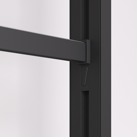 Drążek do szafy Luxe ALU Czarny 3900mm długości