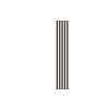 Żaluzja wykonana z aluminium o wymiarach 48cm x 253cm brąz