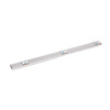 Półka drewniana dębowa 160x25x4cm w zestawie z lampą LED Kaus 60 cm z czujnikiem zbliżeniowym Anodyzowany mat