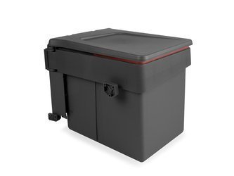 Kosz na śmieci na drzwi z automatyczną pokrywką, 15L, Emuca