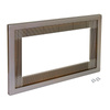Rama do kuchenki mikrofalowej 600x400 mm Nikiel satynowy Emuca