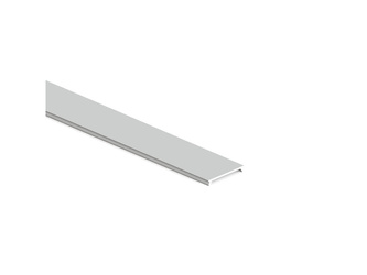 Profil maskujący Channel Placard 74 do dolnej szyny, długość 3.9m cięty na 2,9m + reszta, Aluminium, Anodowany mat