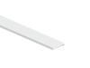 Profil maskujący Channel Placard 74 do dolnej szyny, długość 2,35m, Aluminium, Malowany na biało