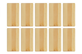 Kostka 10szt. do jogi sosnowa 23x15x7,5 cm