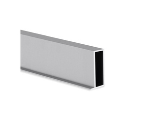 Profil górny i dolny 12+4 do szklanych drzwi przesuwnych, długość 2.35m cięty na 1,95m + reszta, Aluminium, Anodowany mat