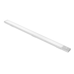 Lampa ścienna LED Kaus ładowana przez USB z czujnikiem ruchu, L 600 mm Anodowany mat