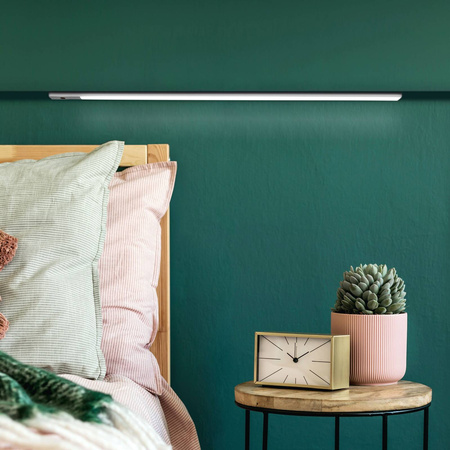 Lampa ścienna LED Kaus ładowana przez USB z czujnikiem zbliżeniowym, L 240 mm Anodyzowanymat