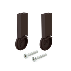 Zestaw uchwytów do drążka Ø28 Mokka Emuca