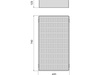 Szuflada metalowa do szafy i garderoby Quartz, 740 (M90), Stal, Tytanowy