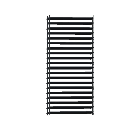 Żaluzja wykonana z aluminium o wymiarach 123cm x 192cm antracyt 