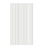 Żaluzja wykonana z aluminium o wymiarach 144cm x 253cm biały