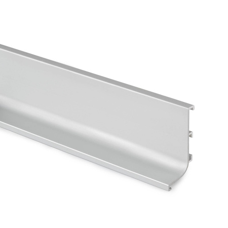 Profili Gola-r górny 2,35 m do bezuchwytowych frontów modułowych Anodowany mat w kształcie litery L ilość 1szt.
