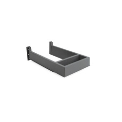 Osłona na syfon do szuflady szary Emuca