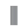 Żaluzja wykonana z aluminium o wymiarach 96cm x 253cm antracyt 