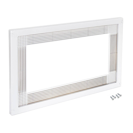 Rama do kuchenki mikrofalowej 600x400 mm Biała Emuca