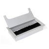 Przepust na przewody Quadrum Anodowany mat 159x80 mm 1szt. Emuca