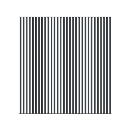 Żaluzja wykonana z aluminium o wymiarach 298cm x 288cm antracyt 