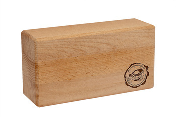 Cegła do jogi bukowa 23x12x7,5 cm