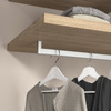 Drążek do szafy Luxe ALU Anodyzowany Mat 2350 mm długości