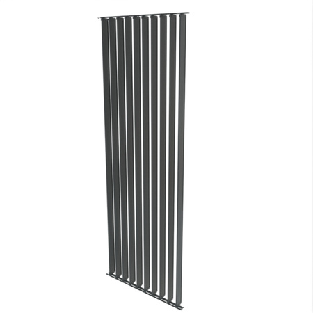 Żaluzja wykonana z aluminium o wymiarach 96cm x 203cm antracyt 