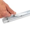 Składane wsporniki do półek 390 mm Białe Emuca - 2szt.