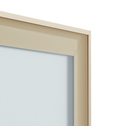 Wzornik profilu aluminiowego PLUS 4 o długości 10 cm Złoty anodowany Emuca