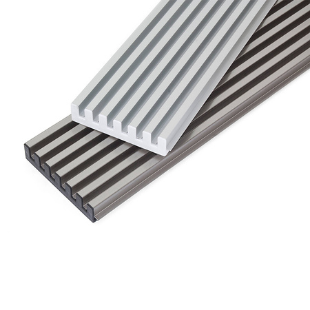 Kratka wentylacyjna do mebli 600 mm Anodowany mat Emuca