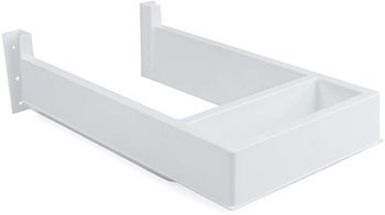 Osłona na syfon do szuflady biała Emuca