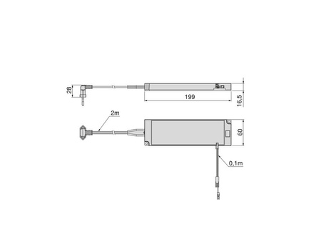 Zasilacz LED SMART Moc 60W 24V DC MINILED Emuca