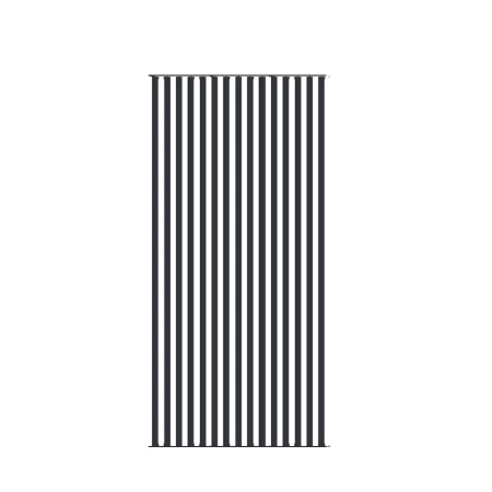 Żaluzja wykonana z aluminium o wymiarach 144cm x 298cm antracyt 