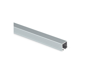 Tor dolny jezdny do drzwi przesuwnych Flow, długość 2.9m + reszta, Aluminium, Anodowany mat