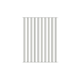 Żaluzja wykonana z aluminium o wymiarach 96cm x 123cm biały
