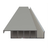 Deseczka ruchoma aluminiowa 600cm cięta na 6X100cm grubość 2 cm szerokość 10cm surowe aluminium kurier