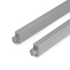 Zestaw relingów do szuflad Vertex oraz Concept, gł. 450 mm, Malowane aluminium EMUCA