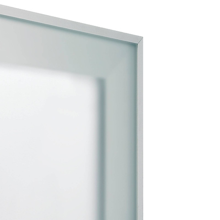 Profil aluminiowy PLUS 4 2,35m, cięty na długość 1,95m Anodowany mat Emuca 1 szt.
