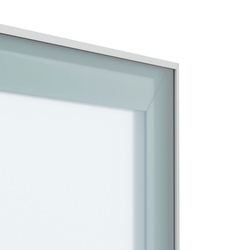 Wzornik profilu aluminiowego PLUS 11 o długości 10 cm Anodowany mat Emuca