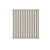 Ścianka ruchoma o szerokości 1440mm i wysokości 1530mm System aluminiowy antracytowy i 15 desek sosnowych surowych