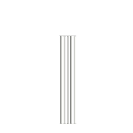 Żaluzja wykonana z aluminium o wymiarach 48cm x 253cm biała