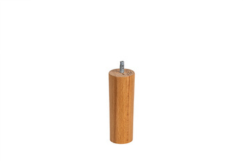 Noga bukowa lakierowana wysokość 125mm