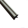 Listwa uchwytowa rączka FALDA 10 mm/4 mm, 2,7 m, srebrny-anodowany
