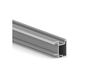 Listwa uchwytowa do szaf Sharp 16, długość 2.35m, Aluminium, Anodowany mat