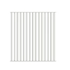 Żaluzja wykonana z aluminium o wymiarach 144cm x 153cm biały