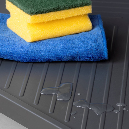 Osłona dna szafki kuchennej Sink 563x580 mm M60 Szaro-antracytowa Emuca