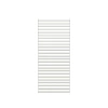 Żaluzja wykonana z aluminium o wymiarach 103cm x 240cm biały