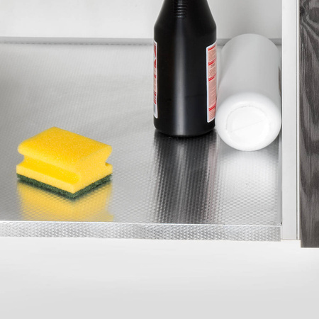 Panel ochronny do dna szafki, płyta 18 mm, moduł 600 mm, 564x510 mm, Plastik i Aluminium