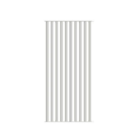 Żaluzja wykonana z aluminium o wymiarach 96cm x 203cm biały