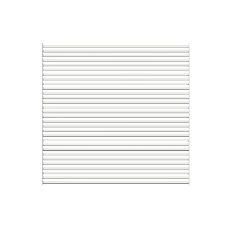Żaluzja wykonana z aluminium o wymiarach 298cm x 288cm biały