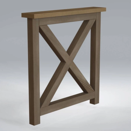 Kantówka klejona sosnowa o przekroju 40 mm x 110 mm x 2300mm surowa czyszczona